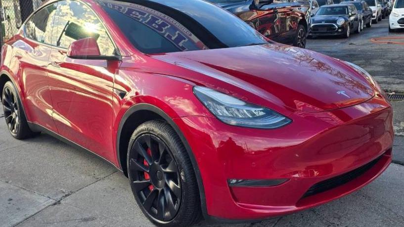 TESLA MODEL Y 2021 5YJYGDEE2MF187730 image